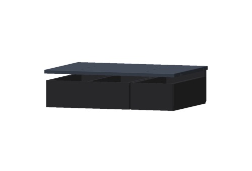 µM KIT 2 TIROIRS NICHE LARGE