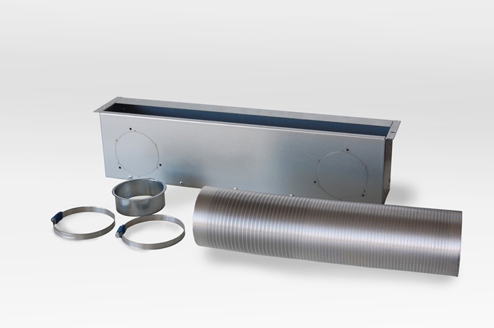 21125 SET CAISSON + RACCORD EXT DIAM 100