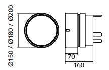 KIT ADAPTATEUR FLEXIBLE D150