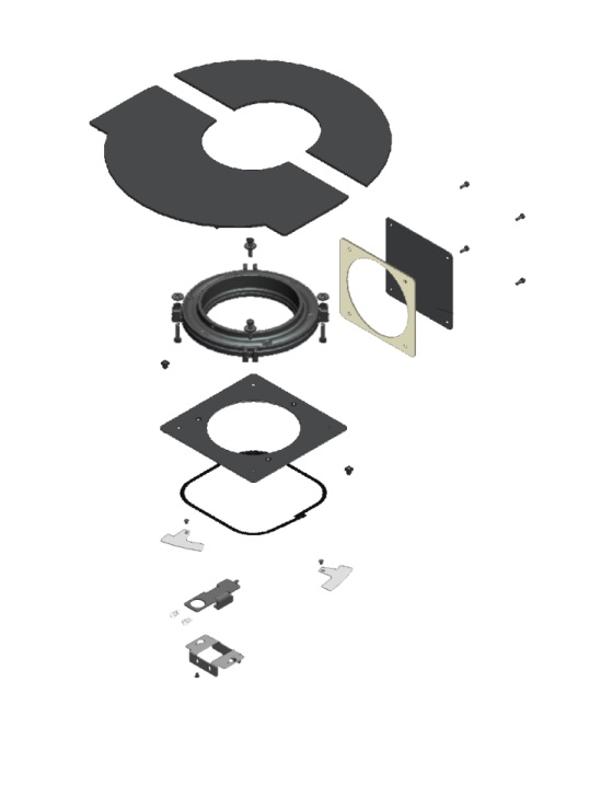 S30 KIT SORTIE ROTATIVE+TABL (180mm/7'')