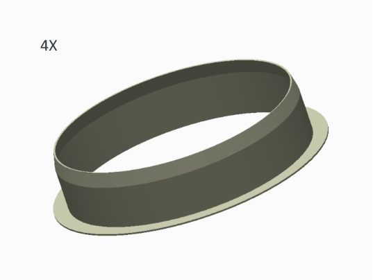 BUSELOT POUR FLEXIBLE 150 (4 PCE)