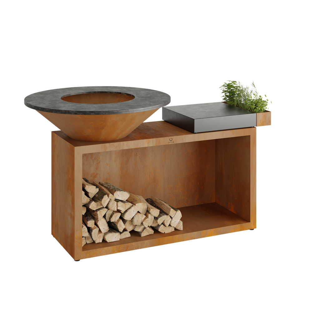 [OI-100-CD] OFYR Island Corten 100 Céramique Gris Anthracite