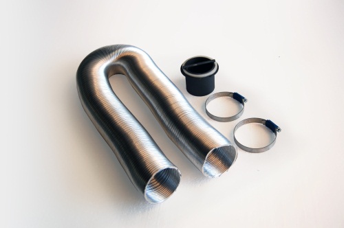 [12002019] KIT RACCORD AIR EXT 63mm DROIT A CLIPSER