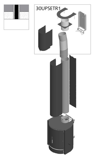 [12004017] 30UP SET1 RAC VERT BOISSEAU AFFLEURANT