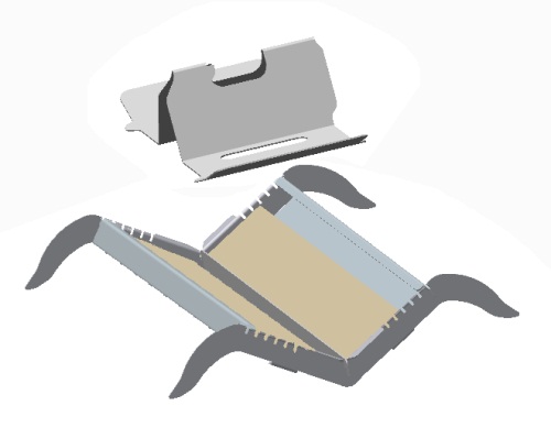 [14001010] 2185DF SET DEVIATEUR + INOX + VERM