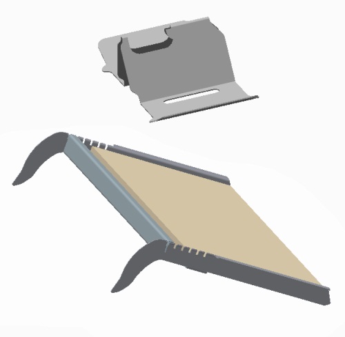 [14001011] 2185SF SET DEVIATEUR + INOX + VERM