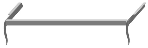 [14001090] 21105SF SET SUPPORT CHICANES INFERIEURES