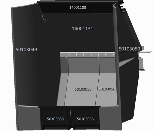 [14001131] S6-IN 4655 DEVIATEUR EN VERMICULITE