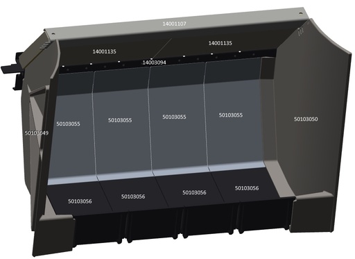 [14001135] S6 IN6655 / H70 DEVIATEUR EN VERMICULITE