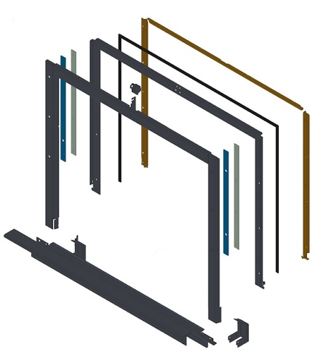 [14008009] 2175 PORTE COMPL 4C PREHENSION DIABOLO