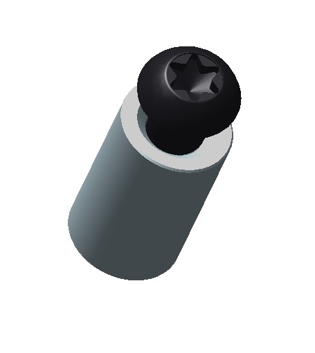 [14997048] 21- BOUTON PORTE + VIS M6