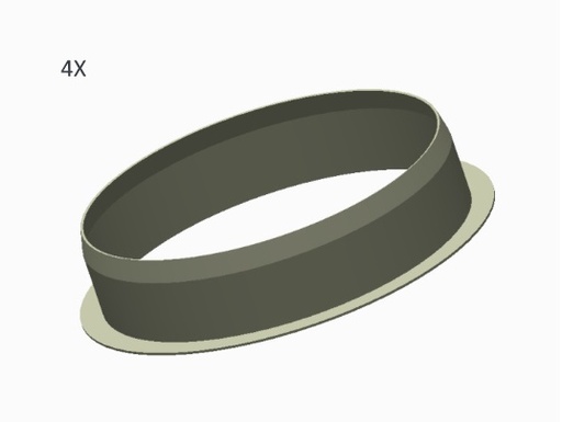 [12001035] BUSELOT POUR FLEXIBLE 150 (4 PCE)
