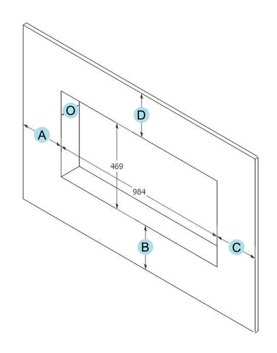 [11210399] 21105 CADRE APPLIQUE SF4 CUSTOM ROUILLE